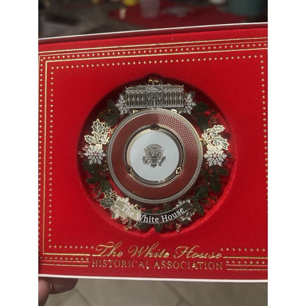 White House Christmas Ornament 2025 Presidential Holiday Collectible USA Gift
